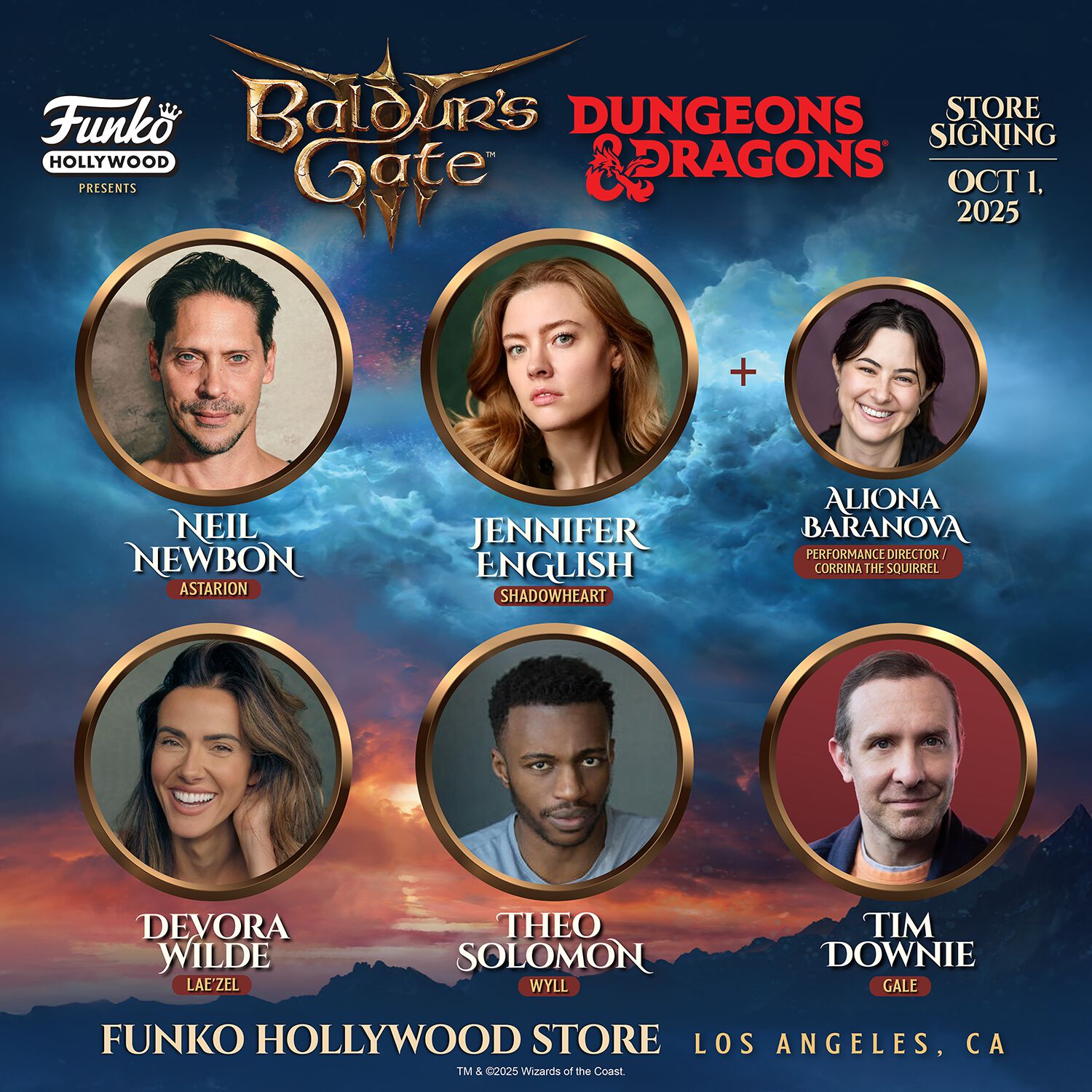Meet the Cast of Baldur’s Gate 3 at Funko Hollywood